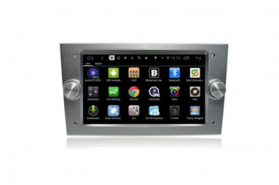 Штатное головное устройство Android 7.1 Carmedia DAOB-8711 для Buick ,  Opel Astra H, Vectra С, Corsa D, Antara, Vivaro, Meriva, Zafira (темно серый)