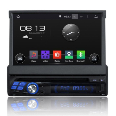 Универсальная автомагнитола 1DIN Carmedia KD-8600-P5 Android 9.0 DSP
