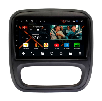 Штатная магнитола Renault Trafic 2014-2022, Opel Vivaro 2014-2019 на Android 11, DSP, 4G, IPS / QLED 2K, Carplay - Cardrox CD-4618
