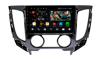 Штатная магнитола Mitsubishi L200 2015-2018 кондиционер на Android 11 - Cardrox CD-4284M