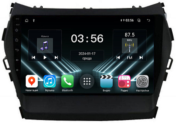 Штатная магнитола для Hyundai Santa Fe 2012+ на Android 13 - FarCar (D/DX209M) Штатная магнитола для Hyundai Santa Fe 2012+ на Android 13 - FarCar (D/DX209M)