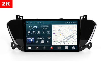 Автомагнитола штатная с 2K экраном Redpower 75145 на Android 10 для Geely Emgrand EC7 1-поколение, 2-й рестайлинг (09.2018-07.2020)