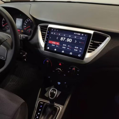 Штатная магнитола Hyundai Solaris 2017-2020, серебро на Android 11 - Cardrox CD-4074M