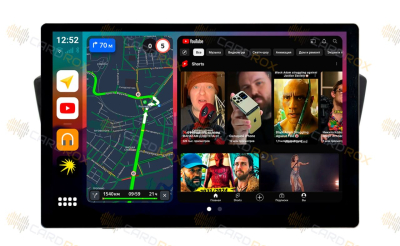 Штатная магнитола Skoda Superb 2016+ для авто без камеры на Android 10, DSP, 4G, IPS, Carplay - Cardrox CD-4810-13 (11-13 дюймов)