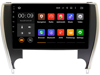 Штатная магнитола Roximo 4G (2K) RX-1117U для Toyota Camry v55 USA(Android 13)