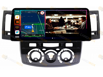 Штатная магнитола Toyota Fortuner 2005-2010 на Android 10, DSP, 4G, IPS, Carplay - Cardrox CD-4491-12 (12 дюймов)