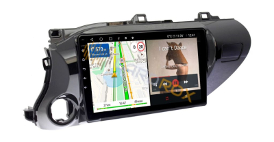 Штатная магнитола Toyota Hilux 2015-2022 левый руль на Android 11 - Cardrox CD-4111M