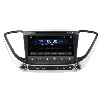 Штатная автомагнитола Hyundai Solaris 2017+ Carmedia KD-8211-P5-32 Android 10 DSP