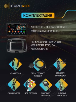 Штатная магнитола Hyundai Grand Starex Urban 2018-2021 на Android 11, DSP, 4G, IPS / QLED 2K, Carplay - Cardrox CD-4540