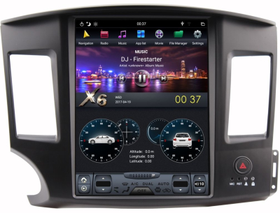 Магнитола Tesla для Mitsubishi Lancer X 2007-2013 на Android 9.0 Carmedia ZF-1259-DSP