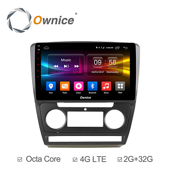 Штатная магнитола Ownice C500+ S1920P для Skoda Octavia A5 (Android 6.0) Штатная магнитола Ownice C500+ S1920P для Skoda Octavia A5 (Android 6.0)