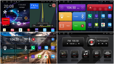 Автомагнитола штатная с 2K экраном RedPower 71190 Slim на Android 10 для Volvo XC90  (01.2002 - 07.2014)