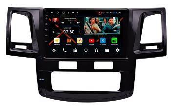 Штатная магнитола Toyota Fortuner 2011-2015 на Android 11, DSP, 4G, IPS / QLED 2K, Carplay - Cardrox CD-4519