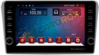 Штатная магнитола Toyota Avensis 2003-2009 Серая на Android 10 CARDROX FD-4410