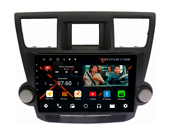 Штатная магнитола Toyota Highlander II 2008-2013 на Android 11 - Cardrox CD-4011M