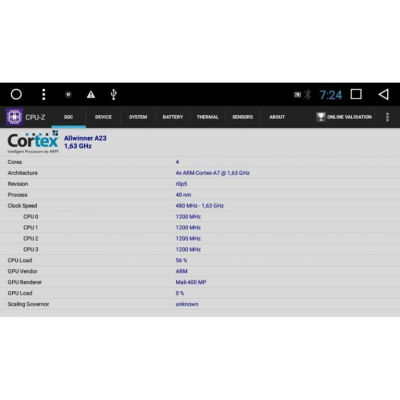 Универсальная автомагнитола 2DIN LeTrun 2863 на Android 7.0