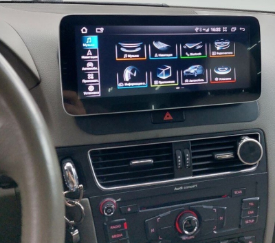 Магнитола Audi Q5 2008-2016 (без MMI) на Android 12, 4G, Carplay - Parafar PF7939QPDLow