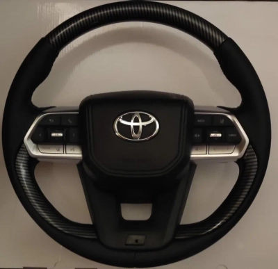 Руль с подогревом для Toyota Land Cruiser 200 2007-2015 Carmedia TY-WH-LC300H-04