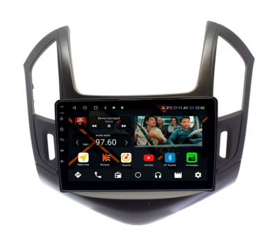 Штатная магнитола Chevrolet Cruze 2013-2015 черный матовый на Android 11, DSP, 4G, IPS / QLED 2K, Carplay - Cardrox CD-4175-B