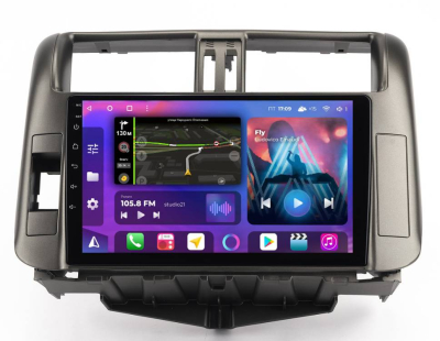 Штатная магнитола для Toyota Land Cruiser Prado 150 2009-2013 на Android 13, QLED/2K, 4G - FarCar S500 Plus (065M бронза)