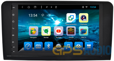 Штатное головное устройство MERCEDES ML класс W164 2005-2011, GL класс X164 2006-2012 на Android 8.1 CARMEDIA KR-9058-T8
