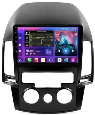 Штатная магнитола для Hyundai i30 2007-2012 кондей на Android 13, QLED/2K, 4G - FarCar S500 Plus (024M кондей)