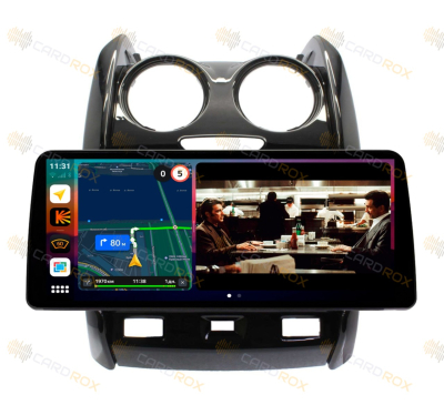 Штатная магнитола Renault Duster I 2015-2020 рестайлинг на Android 10, DSP, 4G, IPS, Carplay - Cardrox CD-4515-12 (12 дюймов)
