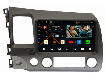 Штатная магнитола Honda Civic 4D седан 2006-2011 9 дюймов на Android 11 - Cardrox CD-4645M