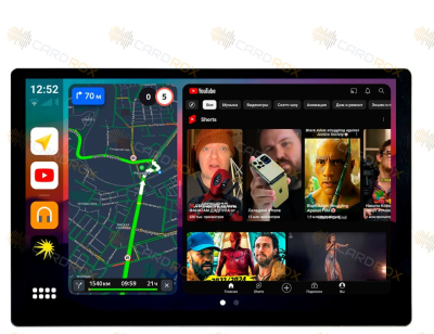Штатная магнитола Toyota Cami 1999 - 2006 на Android 10, DSP, 4G, IPS, Carplay - Cardrox CD-4873-13 (11-13 дюймов)