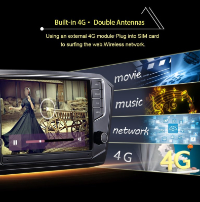 Штатное головное устройство Volkswagen GOLF 7 2013+ на Android 6.0 CARMEDIA MIB-3912