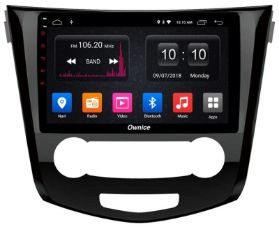 Штатная магнитола Ownice G30 S1667J для Nissan Qashiqai 2, X-trail 3 manual AC (Android 9.0)