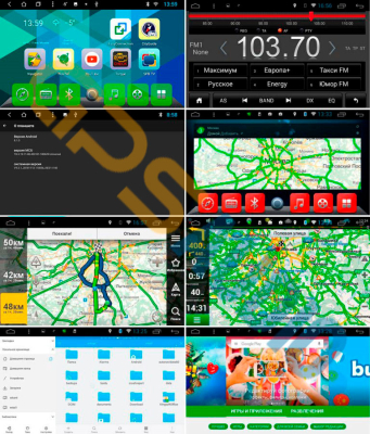 Штатное головное устройство Kia Sportage 2010-2016 на Android 8.1 CARMEDIA KR-9014-T8