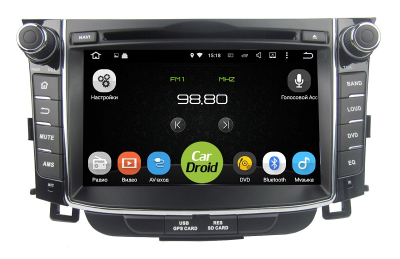 Штатная магнитола Roximo CarDroid RD-2004 для Hyundai i30 2012+ (Android 8.0)