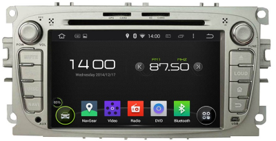 Штатное головное устройство Android 7.1 Newsmy KD-7052-P3-7 для FORD Focus Mondeo Galaxy