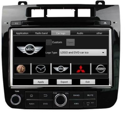 Штатное головное устройство Android 5.1 Newsmy KD-8009 для TOUAREG 2011-2014