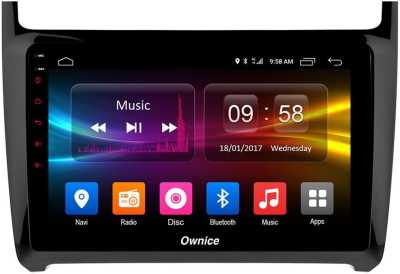Штатная магнитола для Volkswagen Polo 2009-2020 на Android 10 - Carmedia OL-9903-IJ
