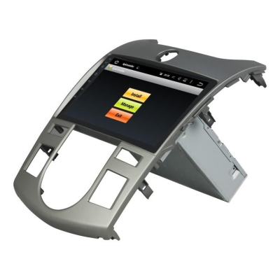 Штатная автомагнитола Android 10 Carmedia KD-9702-P30 для Kia Cerato II 2008-2013 (TD) с климат-контролем