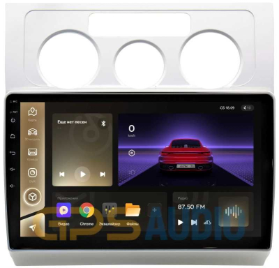 Штатная магнитола Teyes CC3 6+128Гб для Volkswagen Touran 2003-2010 на Android 10 (6/128Гб)