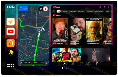 Штатная магнитола Toyota Caldina 2002 - 2007 на Android 10, DSP, 4G, IPS, Carplay - Cardrox CD-4872-13 (11-13 дюймов)