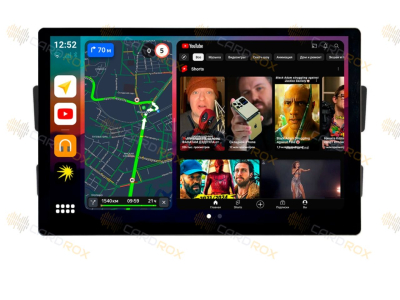 Штатная магнитола Kia Mohave 2008-2016 (для авто без камеры и усилит. Infinity) на Android 10, DSP, 4G, IPS, Carplay - Cardrox CD-4142-13 (11-13 дюймов)