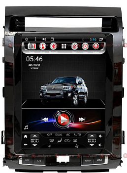 Штатное головное устройство RedPower 31201 (Tesla) на Android 6.0+ для Toyota Land Cruiser 200 (c DVD приводом) (2014+)