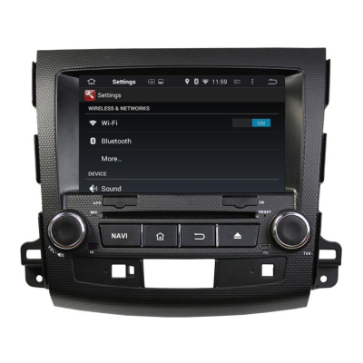 Штатная автомагнитола Android 9.0 Carmedia KD-8063-P30 для Mitsubishi Outlander XL 2006-2012, Peugeot 4007 2007-2012, Citroen C-Crosser 2007-2012