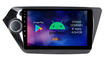 Штатная магнитола для KIA RIO K2, 2010-2017 на Android 14 - Airoc RMN-2314