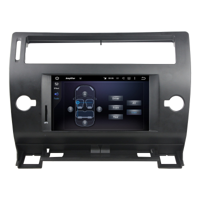 Штатное головное устройство Android 7.1 Newsmy KD-7247-P3-7-b для CITROEN C4 2004-2011, C5 черный