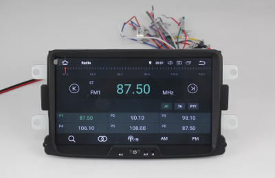 Штатное головное устройство Renault Duster 2010-2016, Sandero, Logan 2014, Kaptur 2016, Lada Xray 2016 на Android 10 Carmedia MKD-R831-P6