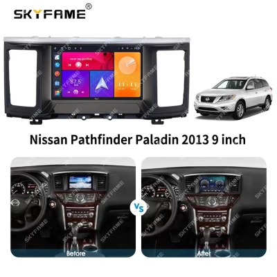 Штатная магнитола для Nissan Pathfinder 2012-2021, Palladin на Android 10, DSP, HDMI, Интерьерная подсветка - Carmedia SF-9200-D