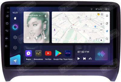 Штатная магнитола TEYES CC3L/CC3/CC3 2K для Audi TT 8J 04.2006-05.2014, TT RS 8J 03.2009-06.2014, TTS 8J 01.2008-09.2013 на Android 10 TEYES-CC3-444R9