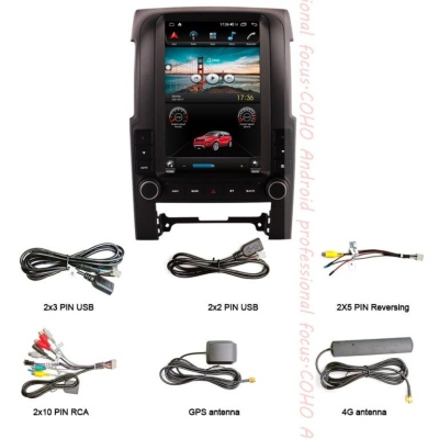 Штатное головное устройство Tesla для KIA Sorento XM 2009–2012 (дорестайл) на Android 10 Carmedia NH-K1008