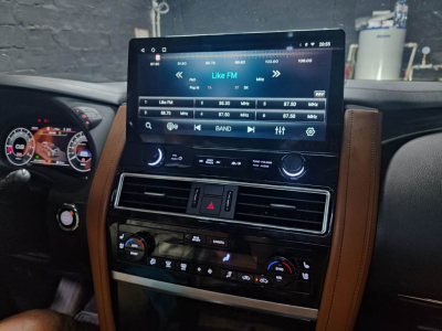 Магнитола для Infiniti QX80 2013-2023, QX56 2010-2013, Nissan Patrol Y62 на Android 12 - Carmedia ZH-N1401