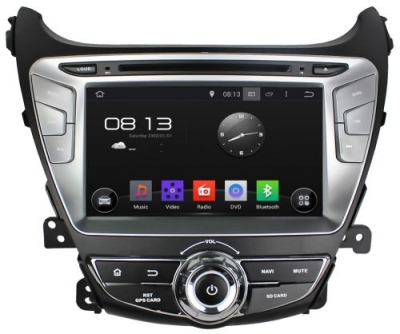 Штатное головное устройство для HYUNDAI ELANTRA 2013+ на Android 8.0 Carmedia KDO-8054